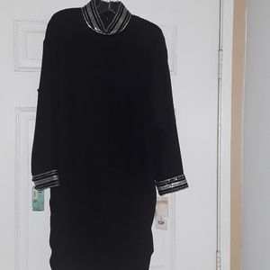 Black Liz Claiborne evening dress